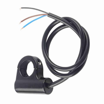 Motorcycle Headlight Handlebar Switch Control, Horn Momentary Button Universal 22mm Handlebar Mount Switch Push Button Headlight Brake Fog Lights ON/Off(ON/Off Button) - color: ON/OFF Button