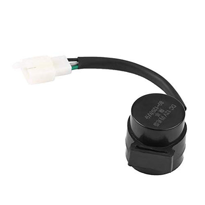 Motorcycle Flasher, 3 Pins Round Turn Flasher Relay Blinker LED Turn Indicator Light Flasher for GY6 Motorcycles Scooters Moped ATV