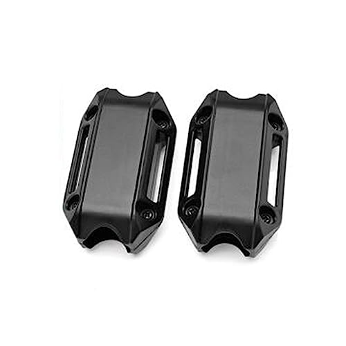 4pcs Motorcycle Crash Bar Sliders, Motorcycle Engine Guard Bumper Protection Decorative Block 25mm Frame Slider Universal for Motorcycles Crash Bar