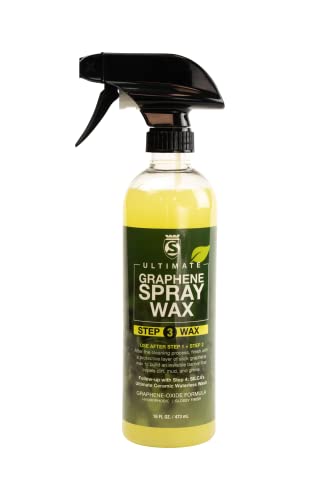 SILCA Bike Spa Graphene Spray Wax - Ultimate Paint Protection - Easy to Apply - 16oz Spray Bottle - Protects for up to 90 Days - Margarita Scent - Step 3 in the Bike SPA collection - style: Step 3: Seal - Graphene Spray wax 