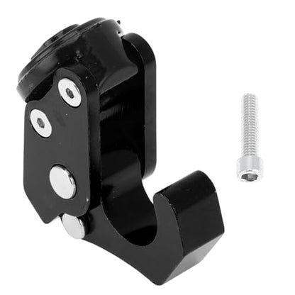Motorcycle Handlebar Hook Helmet Gloves Luggage Hanger Motorcycle Hook Hanger Aluminum Alloy Black - color: Black