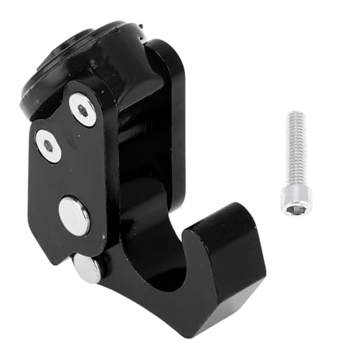 Motorcycle Handlebar Hook Helmet Gloves Luggage Hanger Motorcycle Hook Hanger Aluminum Alloy Black - color: Black