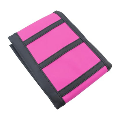 Universal Motorcycle Seat Cover Non-Slip Suitable Rubber Striped Seat Covers Soft for CRF150F CRF230F CRF250F CRF 150F 230F 450F 450R 250R Dirt Pit Bike Motocross Motorbike Off Road (Pink) - color: Pink