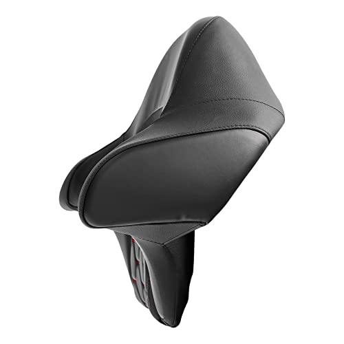C.C. RIDER Wrap Around King Tour Trunk Backrest fit for Harley Touring Road King Street Glide Road Glide Electra Glide 2014-2024 - color: Passenger Backrest 16#Red Stitching