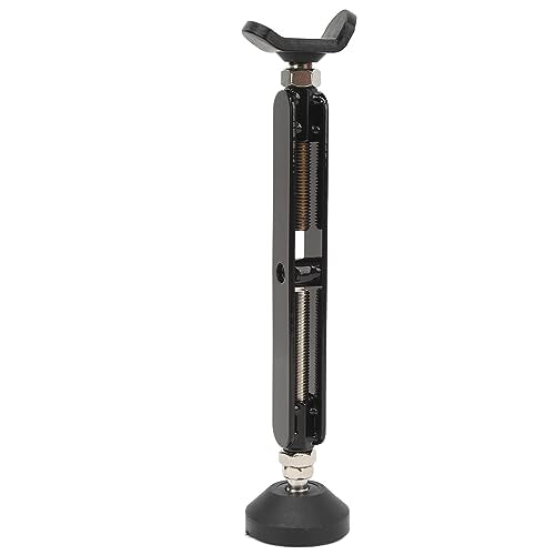 SUNGOOYUE Motorcycle Jack Stand Heavy Duty Lift Adjustable Height 11.1 to 15.5in #45 Steel 400kg Capacity Rubber Padded Wheel Support for Chain Cleaning Tire Checks Garage Repair