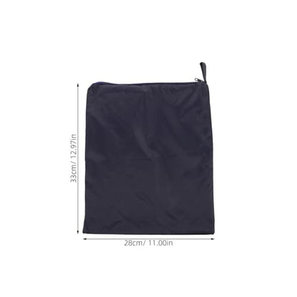 Rain Poncho Storage Bag Zipper Pouch for Motorcycle and Outdoor Use Durable Raincoat Organizer for Camping Backpacking Travel Compact Reliable Protection - size: 33.00X28.00X0.20CM