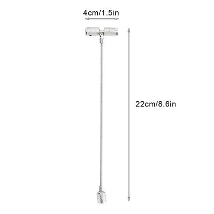 EVGATSAUTO Valve Stem Tool – Stainless Steel Tire Valve Stem Installation & Removal Tool for Car, Motorcycle, ATV, and Bike Tire Repair – Valve Core Remover and Stem Puller