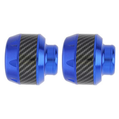Windance Front Rear Fork Frame Sliders Wheel Crash Protector Falling Protection Universal for Motorcycles Motorbikes Moped Scooters (Blue)