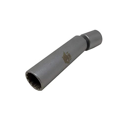 CTA Tools 1061 Spark Plug Socket with Swivel (14mm x 12 Pt) - size: 14mm Short
