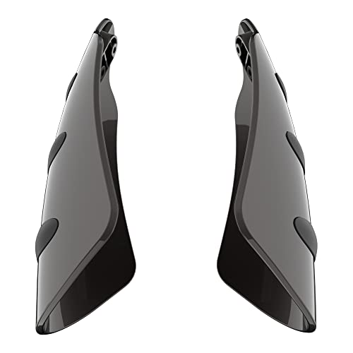US Stock Advanblack Color Matched Hand Guard For Harley Touring & Softails - color: Black Jack Metallic