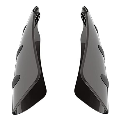 US Stock Advanblack Color Matched Hand Guard For Harley Touring & Softails - color: Black Jack Metallic