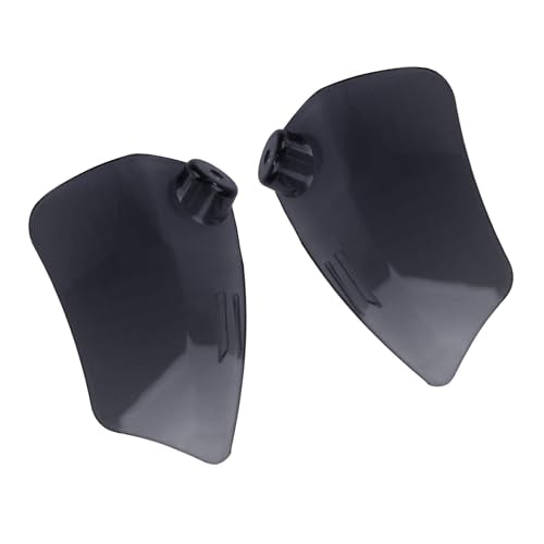 Motorcycle ST Headlight Fairing Air Deflector Side Wing Windshield Kit Fit for Harley Softail Low Rider ST 2022-up (Black) - color: Black