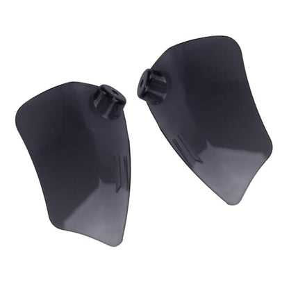 Motorcycle ST Headlight Fairing Air Deflector Side Wing Windshield Kit Fit for Harley Softail Low Rider ST 2022-up (Black) - color: Black