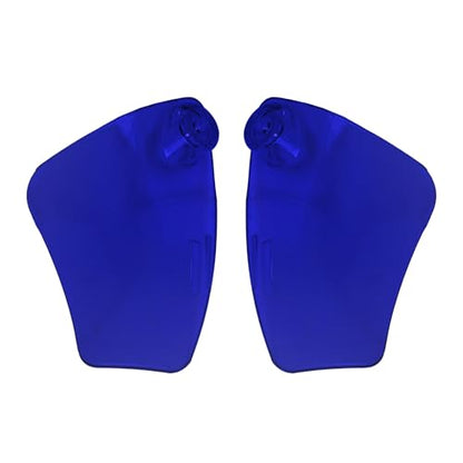 Motorcycle ST Headlight Fairing Air Deflector Side Wing Windshield Kit Fit for Harley Softail Low Rider ST 2022-up (Blue) - color: Blue