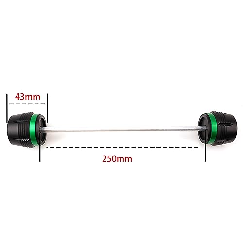 Motorcycle Front Fork Wheel Frame Sliders Fit For Kawasaki Z900 RS Z 900 Z650 RS Ninja 650 ninja1000sx ZX6R Versys 650 2017-2022 2023 2024 - color: Green