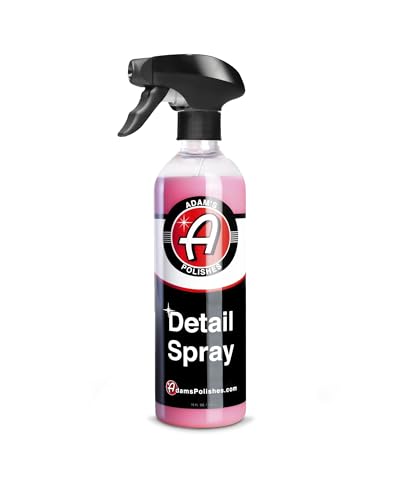 Adam's Detail Spray (16 fl. oz) - Quick Waterless Car Detailer | Polisher Clay Bar & Car Wax Booster | Adds Shine & Gloss Depth - size: 16 fl. oz