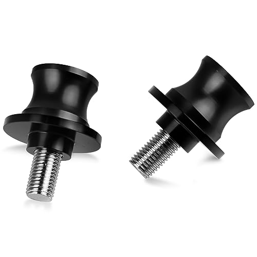 2pcs M8 NINJA Swingarm Spools,Motorcycle Swing Arm Spools Sliders fit Ninja 250 Ninja 400 Ninja Z400 2018-2022 Ninja 650 2017-2022 NINJA 1000SX 2020-2022(Black)