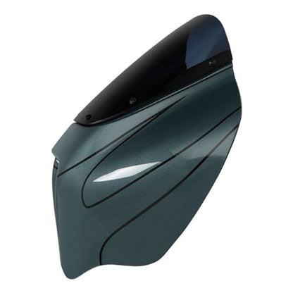 Front Headlight Quarter Fairing Windshield Fit For Harley Softail Low Rider FXLR S FXLRS 2018-2025 Street Bob FXBB FXBBS 2018-2025 Softail Standard FXST 2020-2024 Spruce - color: Fairing Spruce #3
