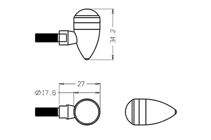 TURN LIGHT TINY UNIVERSAL
