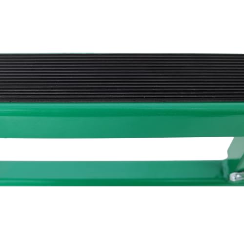 Motorcycle Engine Cradle Dolly 1500lbs, Engine Stand with 4×360° Swivel Wheels Heavy Duty Racks for Motorcycle Maintenance, Engine Stand (Green) - color: Green