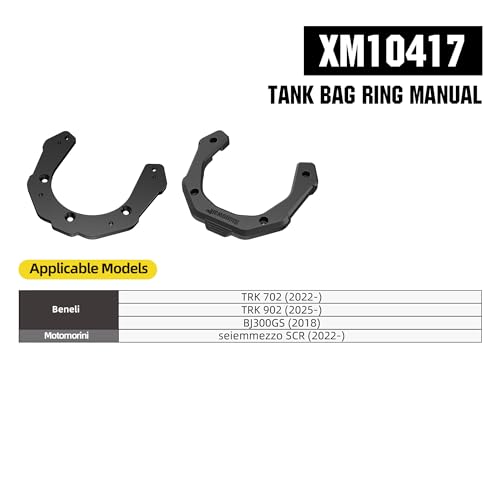 Rhinowalk Motorcycle Tank Bag Adapter Base with Strong Magnetic-XM10417 - color: Black417