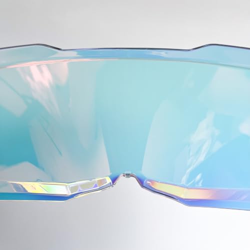Blaze 2 Helmet Visor Replacement.Blaze 2 Outer Face Shield UV Protection Compatible with Blaze 2,Pioneer 2,MX702 (Revo Clear Red-Day&Night Use) - color: Revo Clear Red-day&night Use