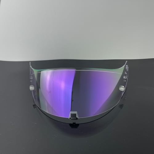 R1 Air Helmet Visor Replacement,Tinted Motorcycle Helmet Face shield Windshield lens for R1,R1 Air,R1 EVO,T520,ST1400,391 (Revo Clear Purple) - color: Revo Clear Purple