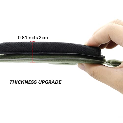 Tactical Helmet Pads - Universal Replacement Internal Memory Foam Pad Inserts for ACH, MICH, EXF Helmets - color: 4th-Green