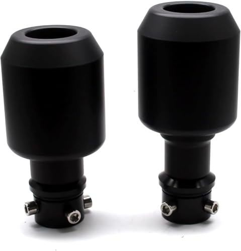 MZS Motorcycle Frame Sliders, Falling Anti Crash Protector Guards No Cut Kits CNC Black Compatible with ZX4R ZX4RR 2023-2025 / ZX25R 2021-2022