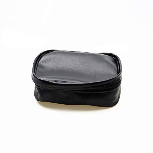 Universal Dirt Bike Off-road PU Leather Tool Bag Storage Tool For Motorcycle Honda Kawasaki Yamaha XR250 KLX250 DRZ 250 (Black) - color: Black