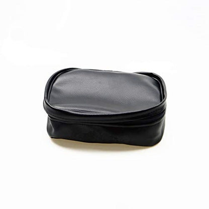 Universal Dirt Bike Off-road PU Leather Tool Bag Storage Tool For Motorcycle Honda Kawasaki Yamaha XR250 KLX250 DRZ 250 (Black) - color: Black