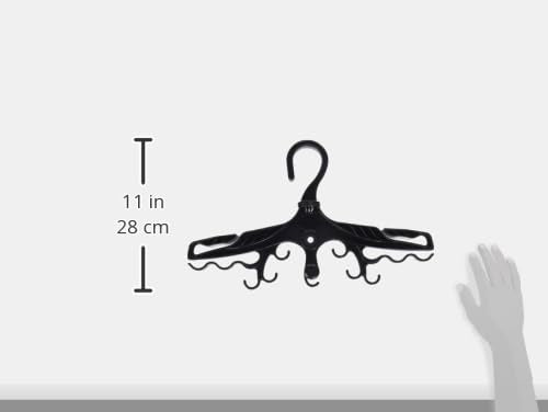Scuba Choice Wetsuit & Drysuit Hanger – Heavy-Duty Hanger for BCD, Wetsuits & Scuba Gear Storage, Drying & Organization - color: Black (Multi-purpose)