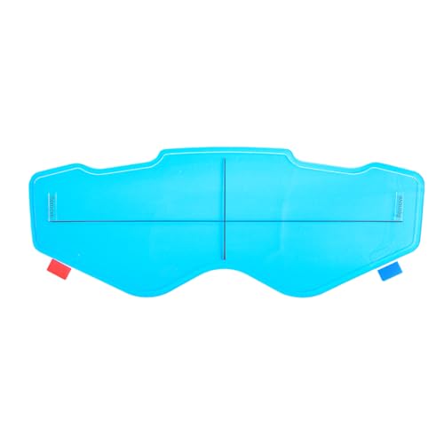 Anti-Fog Helmet Visor Film for Motorcycle Helmets Face Shield Compatible with ARAI XD4 Helmets Visor Insert Anti-fog | Clear Vision Fog Free Helmet Shield for Cold and Rainy Days 3.7" x 10.7" - size: ARAI XD4