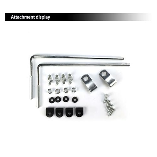Motorcycle Windshield Windscreen Universal Motorcycle Fairing Windscreen Windshield Shield Covers Wind Deflector Accessories Extension Spoiler