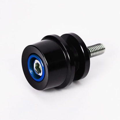 M6 Paddocks Swing Arm Spools For YZF R1 R3 R6 R7 R9 R25 R125 MT-03 MT-09 RS660 Tuareg 660 RSV4 RS 457 Shiver 750 Monster 695 696 950 821 796 937 Motorcycle Swingarm Spools Slider Stand Screw (Blue) - color: Blue
