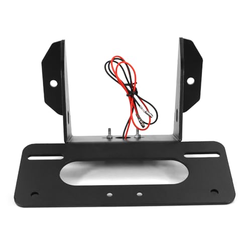 Motorcycle Fender Eliminator Fit for Grom MSX125 2017-2020 License Plate Bracket Tail Tidy with LED Light