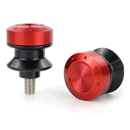 M8 Swing Arm Spools Sliders Compatible with GSXR600 GSXR750 GSX250R CBR600RR Bandit S1000R/XR SV650 Z650 Z800 Z900,Universal Motorcycle Swing Arm Bobbins - color: Red, size: M8X35