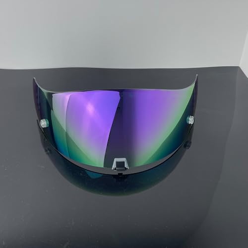 R1 Air Helmet Visor Replacement,Tinted Motorcycle Helmet Face shield Windshield lens for R1,R1 Air,R1 EVO,T520,ST1400,391 (Revo Deep Purple) - color: Revo Deep Purple