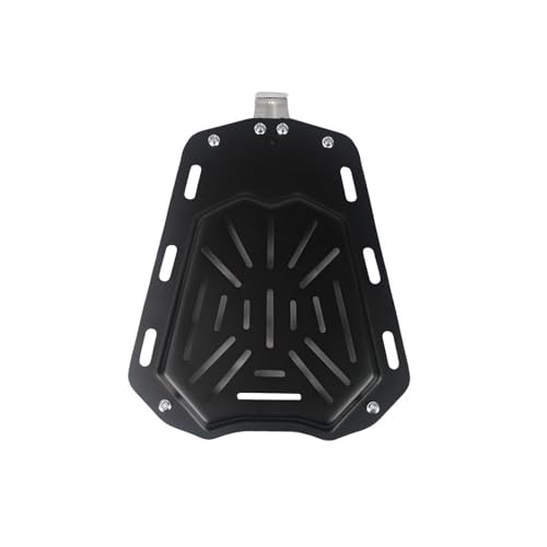 Motorcycle Rear Luggage Rack Motorcycle Rear Luggage Box Bracket Plate Trunk Boot Quick Release Base Shelf Holder Toolbox Carrier - color: 36L Stainless Steel