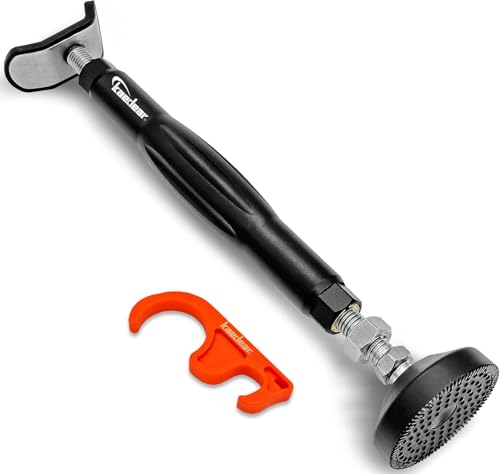 KAEDEAR Motorcycle Maintenance Stand with Brake Holder, Aluminum, Easy Wheel Rotation, Easy Turn, Ergonomic, For Chain Cleaning, Lubrication and Service, Grip Stand KDR-ST1 (Black) - color: Black