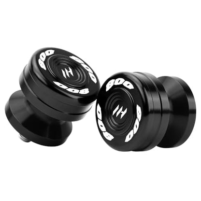 Motorcycle M8 Swingarm Spools Slider For V-Strom 800DE (DL 800DE) 2023-2025 V-Strom 800DE Adventure 2023-2025 Swing Arm Spool Slider Stand Screws Accessories (Black) - color: Black