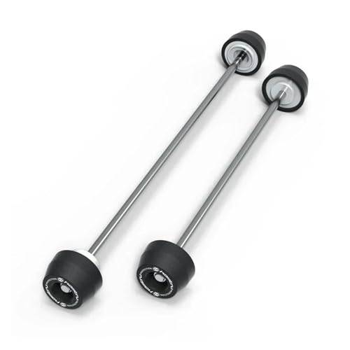 Compatible With Svartpilen Vitpilen 401 2024 Motorcycle Wheel Spindle Protector Rear Front Axle Fork Crash Slider(SUITE) - color: Suite