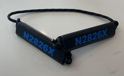 Low Profile Wheel Chock - Personalized - Made in The USA, Blue