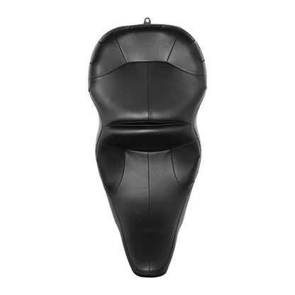 XFMT Motorcycle Driver Passenger Seat For Harley Touring Road King Road Glide Electra Glide 1997-2007 - color: Black For Harley Touring '97-'07
