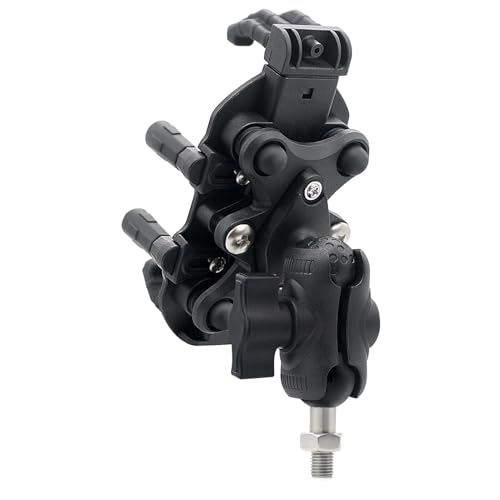 Motorcycle Phone Mount Holder with Vibration Dampener, 360° Adjustable M8 Ball Head (M10 Ball Head Mount) - size: M10 Ball Head Mount