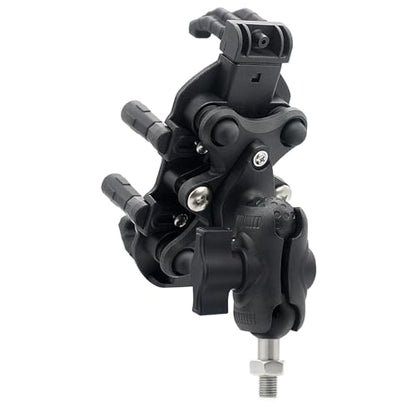 Motorcycle Phone Mount Holder with Vibration Dampener, 360° Adjustable M8 Ball Head (M10 Ball Head Mount) - size: M10 Ball Head Mount