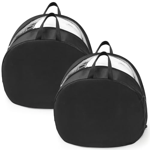 Helmet Bag with Fleece Lining, Zipper and Handle, Nylon Durable Mx Motorcycle Helmet Storage Bag Medium Water-resistant, for Ski Snowmobile Dirt Bicycle Bike Storage Accessories - color: Black