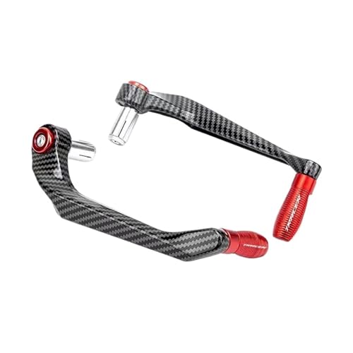Motorcycle Hand Grips Protection for for Tracer MT07 MT09 for 700 900 700gt 900gt Gt Motorcycle Handlebar Brake Clutch Levers Guard Protector - color: Red