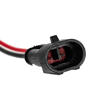 2 Pin Way 16 AWG Car Waterproof Electrical Connector Plug with Wire AWG Marine Pack of 5 - size: 2 Pin