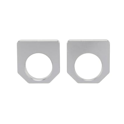 Dirt Bike Rear Axle Block CNC Motorcycle Chain Tensioner Adjuster for KX450F 16-18 KX250F 17-19 KX250 KX450 19-24 KX250X KX450X 22-24 Silver - color: silver